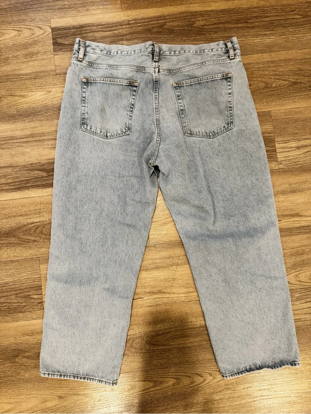 Frame The Hang Jeans in Johanna Wash 100% Regenerative Cotton Size 33 - Picture 6 of 6
